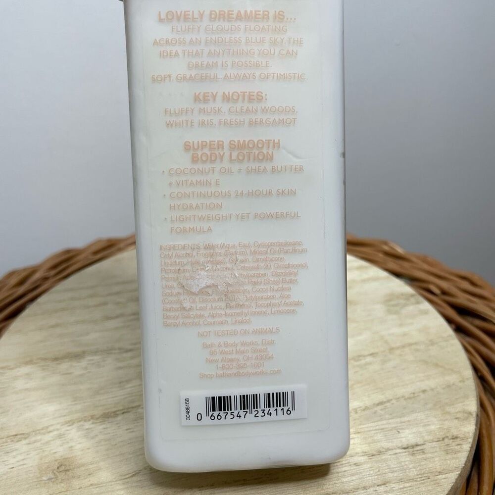 New Bath & Body Works Lovely Dreamer 24hr Moisture Lotion 8oz Rare Discontinued - Picture 2 of 6
